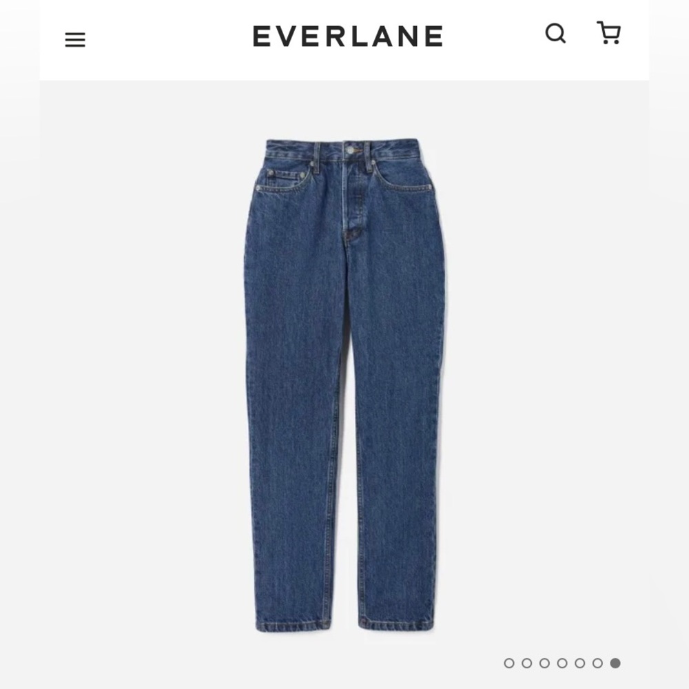 EVERLANE Curvy 90s Cheeky Jean NEW WITH TAGS - Picture 2 of 9